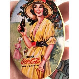 Vintage - Mid Century Style Coca Cola Trinket Box